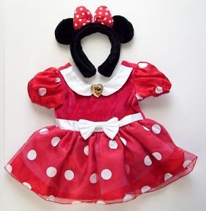  Baby Infant Girl 6 12 Months Minnie Mouse Costume Ears Headband