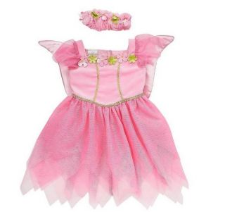 Girls Koala Baby Pink Fairy Wings Costume Dress Up Size 6 9 12 18 Months