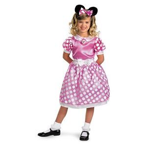 Minnie Mouse Clubhouse Pink Child Toddler Costume Size 2T Disguise 18921s