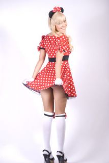 Costume Fancy Dress Halloween Minnie Mouse Size Small 8 10 New Disney Character