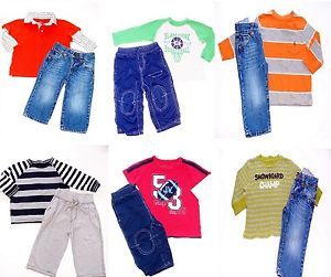 Huge Baby Clothes Lot 12 18 Boy Gap Ralph Lauren Polo Fall Winter Jeans Shirt