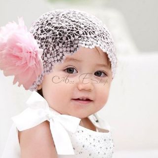 1pc Baby Girls Toddler Lace Headband Hair Band Bow Accessories 3 Colors Headwear