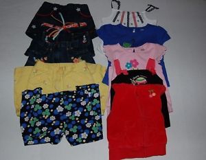 Gymboree Baby Toddler Girl 10 Piece Summer Clothing Lot Size 2T