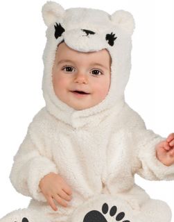 Polar Bear Ice Baby Infant Halloween Costume Romper Infant 6 18 Months