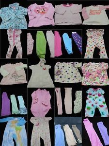 Huge Used Baby Girl Clothes Lot 12 18 24 Month Toddler