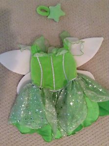 Disney Tinkerbell 9 Month Fairy Halloween Infant Costume Baby Girl