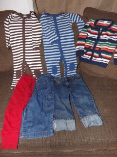 Boys 18 24 Months Toddler Baby Clothes One Pieces Sweater Pants Jeans