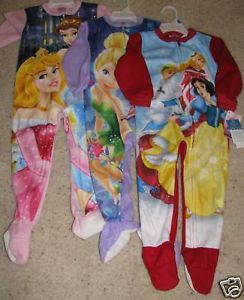 Disney Girls Clothing Pajamas Disney Princess Tinkerbell