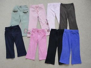 Toddler Girls Clothing Pants Color Variety 3T Lot of 8