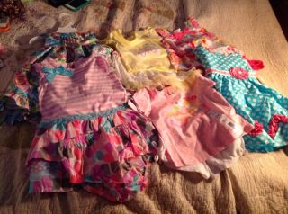 Lot of Infant Girl's Clothes 18months Dresses Easter New with Tags Spring Summer