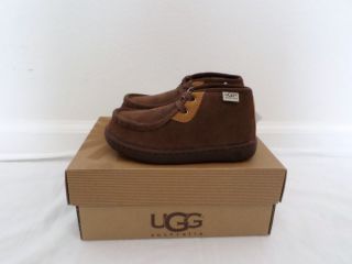 New UGG Australia Toddler Pelham Suede Boots Chocolate Size 6 9 10