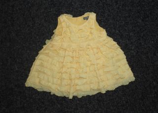 Baby Gap Yellow Easter Dress 0 3 Months
