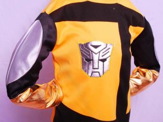 Halloween Transformers Bumble Bee Boys Costume Sz 3T 4T