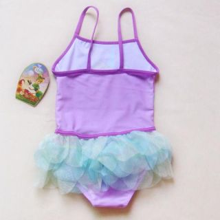 Disney Tinkerbell Girls Baby Tutu Swimsuit Tankini 2 6Y