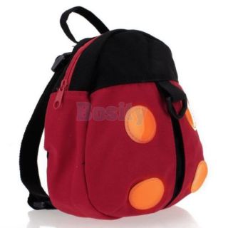Ladybug Kids Baby Toddler Walking Learning Safety Harness Backpack Strap Rein