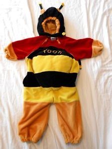  Winnie The Pooh Costume Size 6 12mth Baby Bumble Bee 
