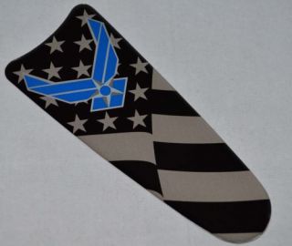 CB Intercom "USAF G Flag" Dash Insert Decal for 2003 2007 Harley Ultra Classic