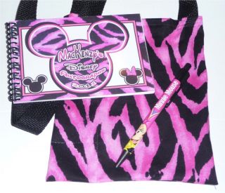 Personalized Disney Zebra Mickey Autograph Book Bag Pen