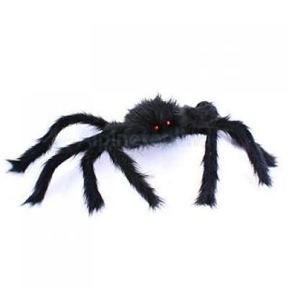 Fun Black Fake Spider Plush Halloween Party Prop Toy Decorations 40cm Brand New