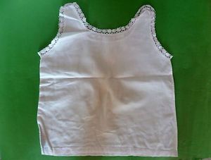2 Antique French Doll Clothes Linen Baby Doll Underwear Dresses