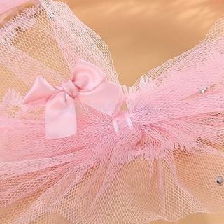 Baby Infant Girl Sweet Gift Lace Headband Hair Bow Pink