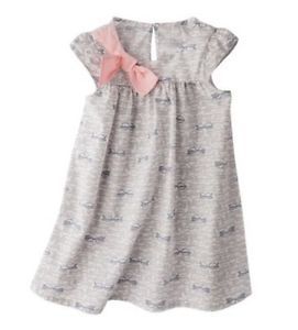 Cherokee Infant Toddler Girls' A Line Dress Millstone Gray 3T New with TGS
