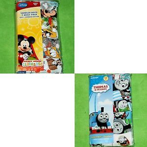 Boy 7pc Disney Mickey Mouse Thomas and Friends Briefs Underwear Toddler 2T 3T 4T