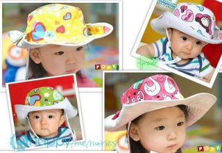 BNWT Toddler Boys Girls Baby Cowboy Cowgirl Summer Beach Hat Sunhat Cap