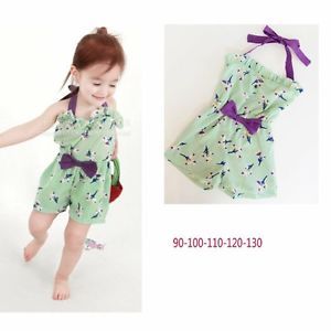 1pc New Kids Baby Girls' Clothing Baby Jumpsuit Suit Size 0 5years