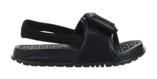 Jordan Hydro 2 TD Baby Toddler Sandals Slippers Slides Black Grey 487574 001