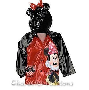 Minnie Mouse 2T 3T 4T Girls Rain Coat Jacket Disney