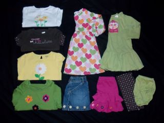 All Gymboree Toddler Girl Clothes Lot Spring Valentines Outfit Dress Shirt 3 3T
