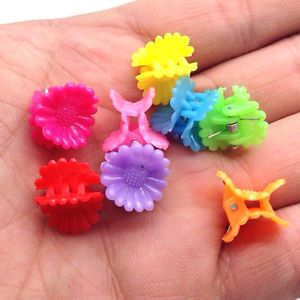 New  30pcs Fashion Mixed Colors Plastic Hair Clip Clamp 3A