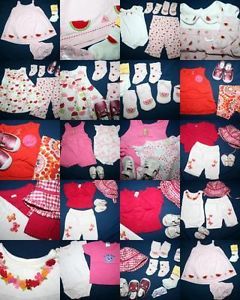 Baby Girl 3 6 Spring Summer Gymboree Gap Carters Clothing Complete Outfits Lot