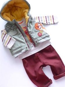 New Baby Boys Disney Tigger 3pc Bundle gilet Clothes 0 3 Months New Next Day P P