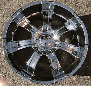 Incubus Poltergeist 501 22" Chrome Rims Wheels Toyota Tacoma Tundra 6H
