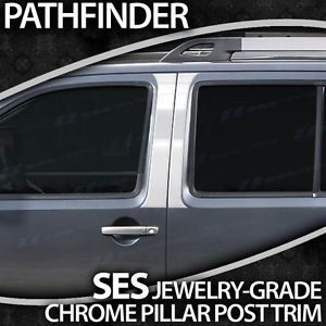 2005 12 Nissan Pathfinder 4pc Ses Chrome Pillar Posts