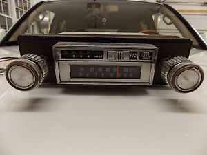 Vintage Audiovox Am FM 8 Track Tape Player Car Stereo Radio Camaro Chevelle GM