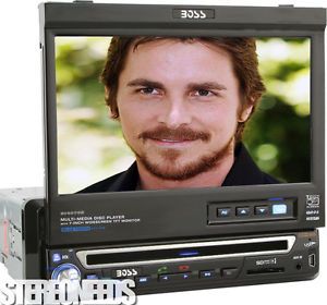 Boss BV9975B Indash Car DVD CD  Player 7" Touchscreen Monitor Bluetooth 1 DIN