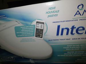 New Amdm Intelliseat Electronic Toilet Seat Intelli Seat Bidet Elongated Toilets