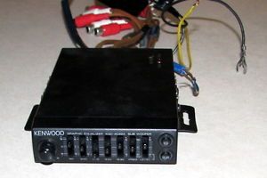 Kenwood Graphic 5 Band Equalizer KGC 4042A Car Stereo Subwoofer Controls Mint