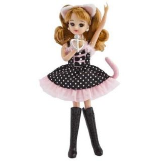 Takara Tomy Japan Licca Doll LW 10 Cat Ear Dress Nekomimi Idol New LA45969