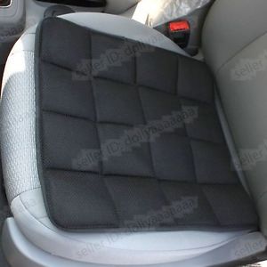 New 1pc Bamboo Charcoal Auto Car Office Chair Seat Cover Chair Pad Mat Black