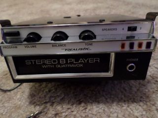 Vintage 8 Track Like New Stereo Car Tape Player