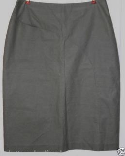 Banana Republic Womens Green Gray Long Pencil Straight Skirt Sz 8 313