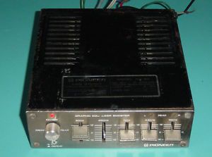 Vintage Pioneer Ad 30 Car Stereo Equalizer EQ 15W 15W 4 Speaker Booster