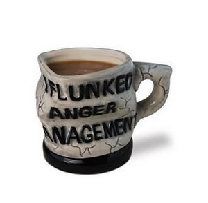 I Flunked Anger Management Ceramic Mug Coffee Cup 12 oz Hot Chocolate Tea Office