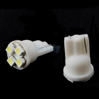 2 x 4 SMD LED T10 Super White Side Wedge Car Light Bulb Lamp 168 194 12V New