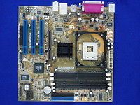 Asus P4SGX MX Socket 478 Motherboard SIS 650GX SD RAM DDR RAM