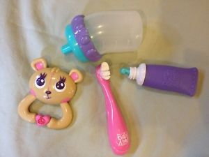Baby Alive Accessories Bottle Toothbrush Toothpaste Rattle